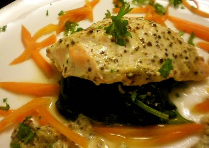 Baked Salmon with Yogurt