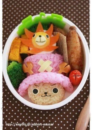 A picture of Character Bento, Chopper from One Piece.