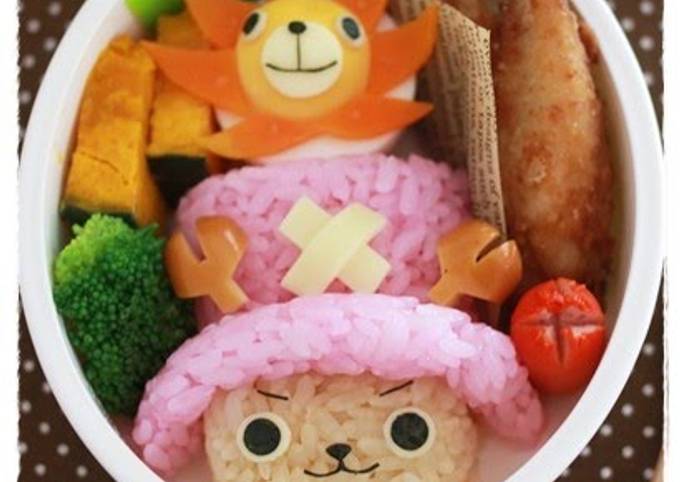 How to Make Mario Batali Character Bento, Chopper from One Piece