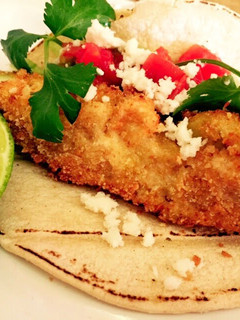 A picture of Deep Fried Avocado Tacos.