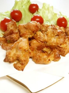 A picture of Oven Fried Chicken Karaage.