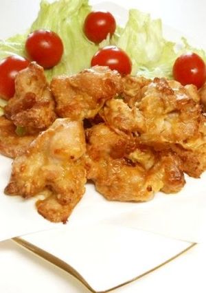 A picture of Oven Fried Chicken Karaage.