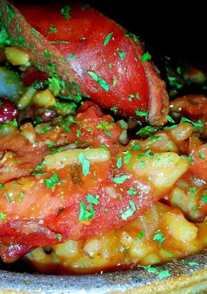 A picture of Mike's Extra Spicy Red Beans And Rice.