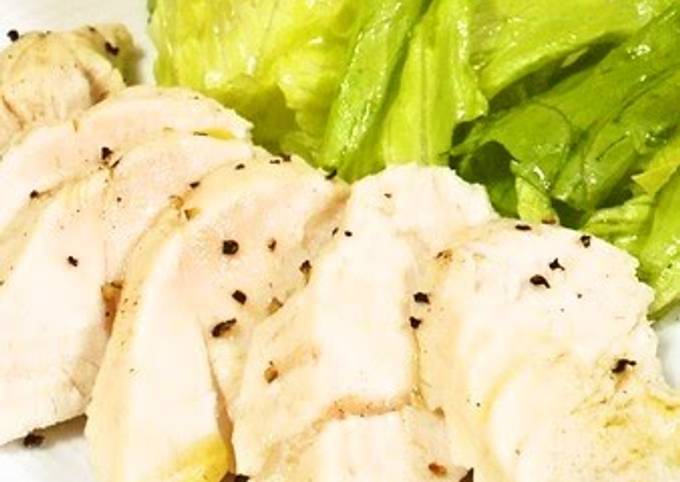 Easiest Way to Prepare Delicious Steamed Moist Chicken in a Microwave