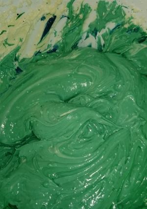 A picture of French Vanilla Frosting.