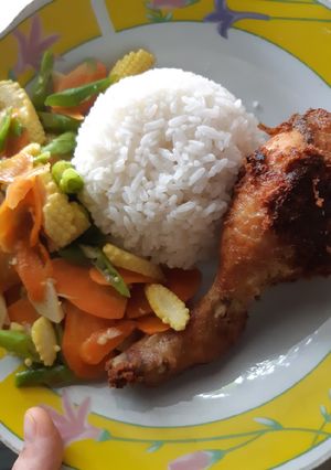 Foto resep Ayam rempah tanpa ungkep