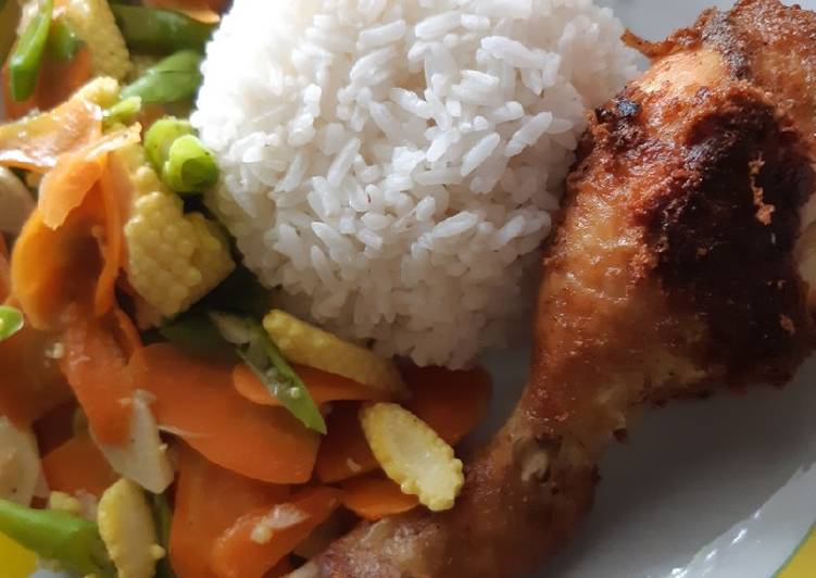 Resep Ayam rempah tanpa ungkep Anti Gagal