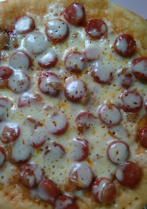 Foto resep Pizza Teflon Empuk Tanpa Telur