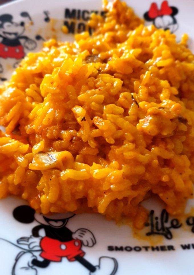 Una foto de Paella de marisco