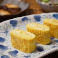 A picture of Sweet & Thick Tamagoyaki (Rolled Omelette).