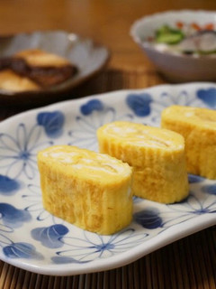A picture of Sweet & Thick Tamagoyaki (Rolled Omelette).