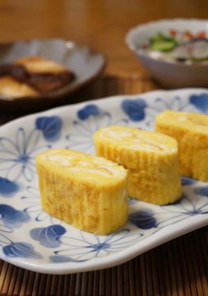 A picture of Sweet & Thick Tamagoyaki (Rolled Omelette).