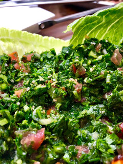 A picture of Lebanese Tabbouleh.