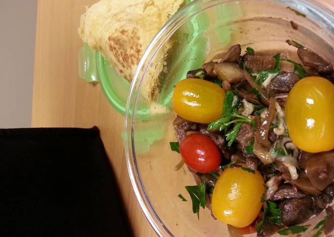 Recipe of Homemade Eggplant mushroom caponata