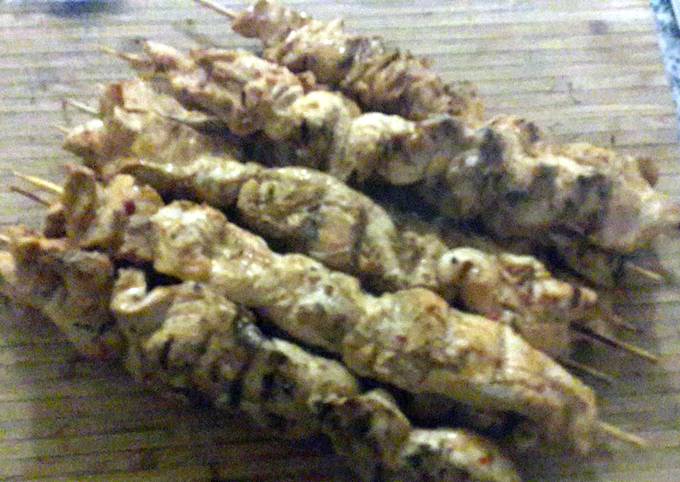 Simple Way to Prepare Perfect Easy Spicy Chicken Kebabs.