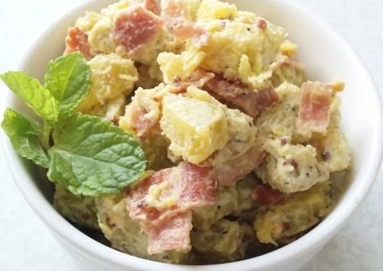 How to Prepare Homemade Sweet Potato Mustard Salad