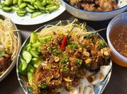 A picture of pork barbecue