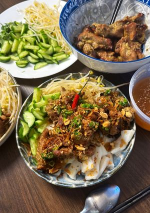 A picture of Vietnamese BBQ Pork | Thịt Nướng.