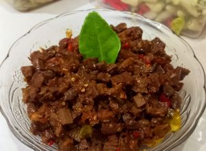 Foto resep Oseng Mercon Ati Ampela Sapi