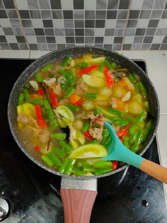 Foto resep Asem Asem Daging Sapi Buncis