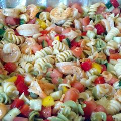 A picture of Lemon Shrimp Pasta Salad.