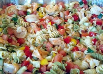 Ultimate Serving Recipe Lemon Shrimp Pasta Salad Yummy