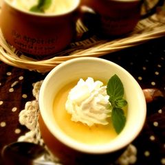 A picture of Simple & Rich Pumpkin Pudding.