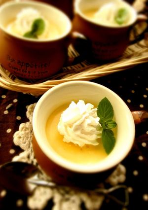 A picture of Simple & Rich Pumpkin Pudding.