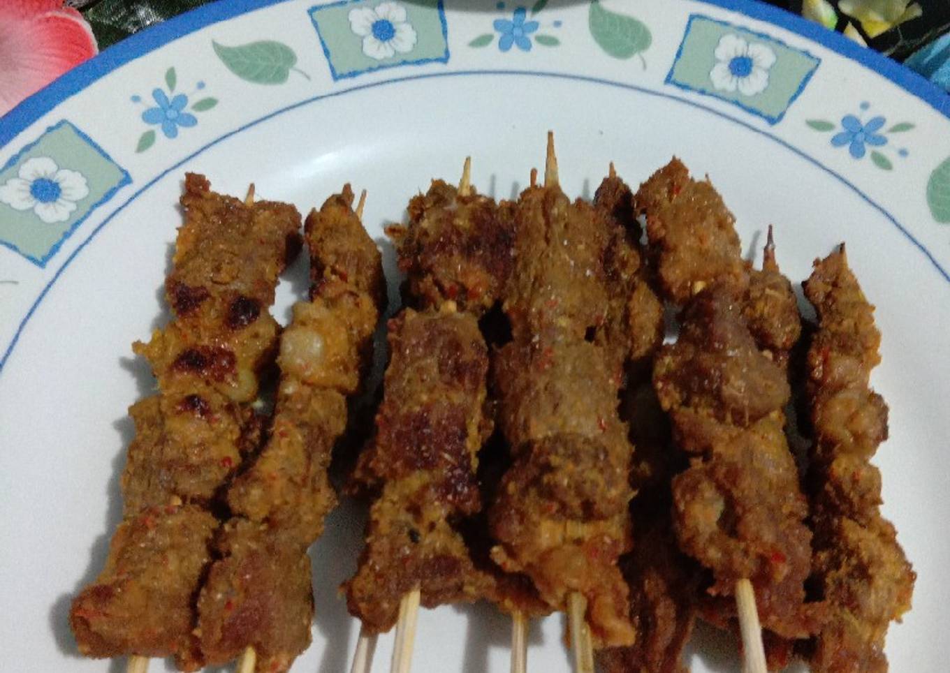 Resep Sate Sapi 🐄 Bumbu Rendam Spesial 👍 Anti Gagal