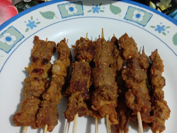 Yuk intip, Bagaimana cara memasak Sate Sapi 🐄 Bumbu Rendam Spesial 👍 dijamin sempurna