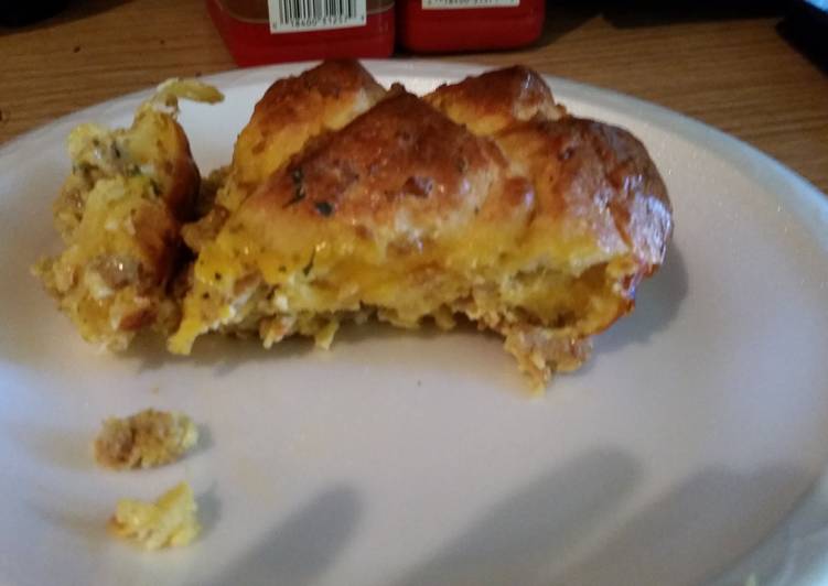 breakfast biscuit casserole recipe main photo