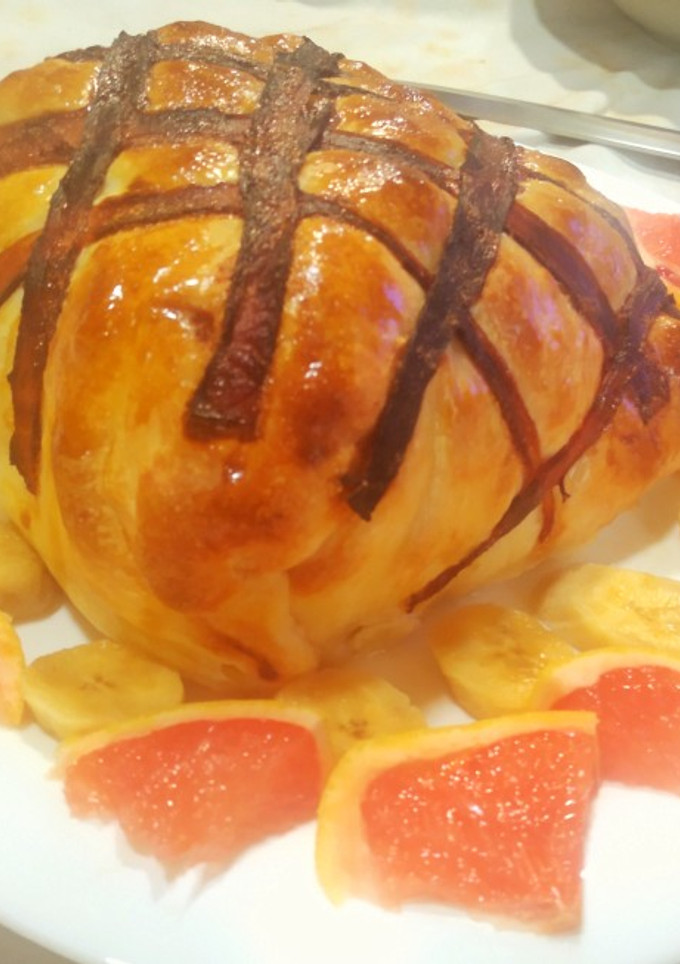 Una foto de Lomo de cerdo relleno en hojaldre (freidora de aire COSORI 5, 5L)