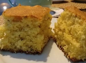 Foto de Bolo de fubá com erva doce