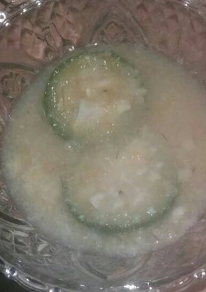 Una foto de Calabazas rellenas en crema de elote 🕉