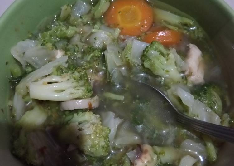 Resep Sop brokoli sosis, Sempurna