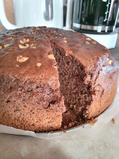 Una foto de Torta de chocolate y nueces