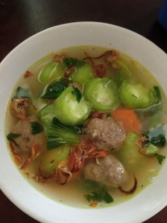 Foto resep Sop oyong bakso