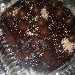 A picture of Easy rich chocolate cake.