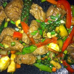 A picture of K's Tenderloin Black Pepper Sauce.