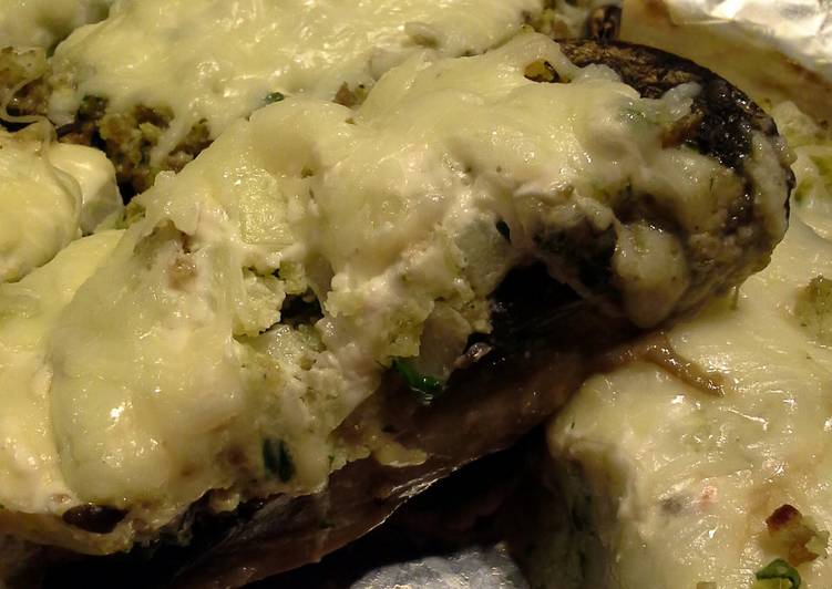 Step-by-Step Guide to Prepare Super Quick Homemade Stuffed Portobellos