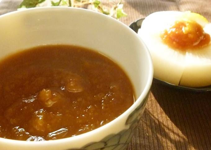 Versatile Basic Homemade Sweet Miso (Dengaku Miso)