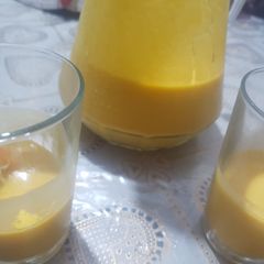 A picture of Healthy mango lassi.