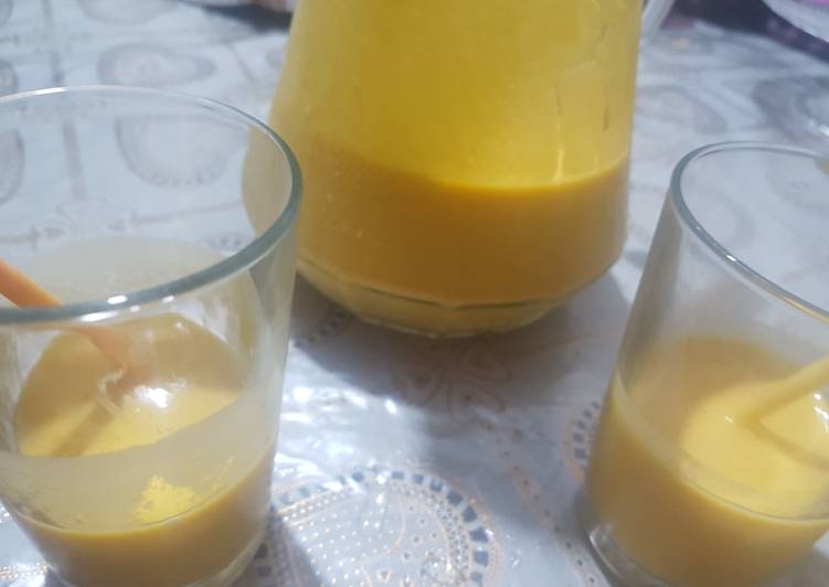 Easiest Way to Make Speedy Healthy mango lassi