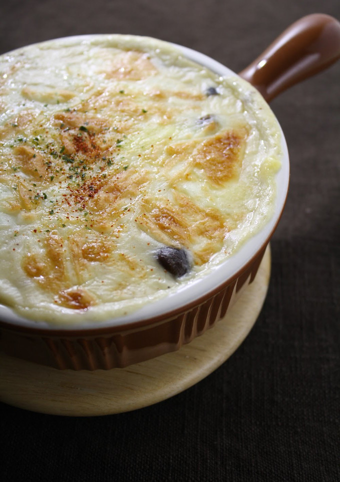 A picture of Gratin Made in a Frying Pan.
