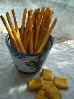 A picture of Carrot Pretzel Sticks.