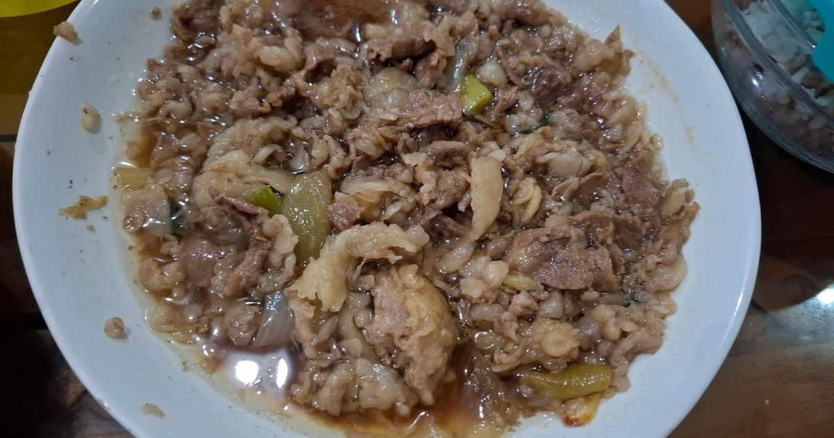 682. Gyudon Beef Bowl ala Yoshinoya mudah banget