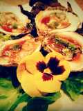 Raw Oysters With Ponzu Sauce