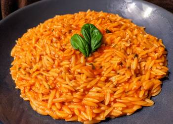 How to Make Tasty Orzo risotto al pomodoro
