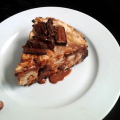 A picture of Ladybirds Mars Bar Cheese Cake ..