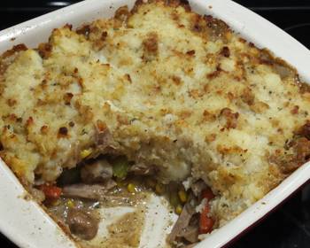 Easy Prepare Recipe Turkey Pot Shepherds Pie Delicious Perfect